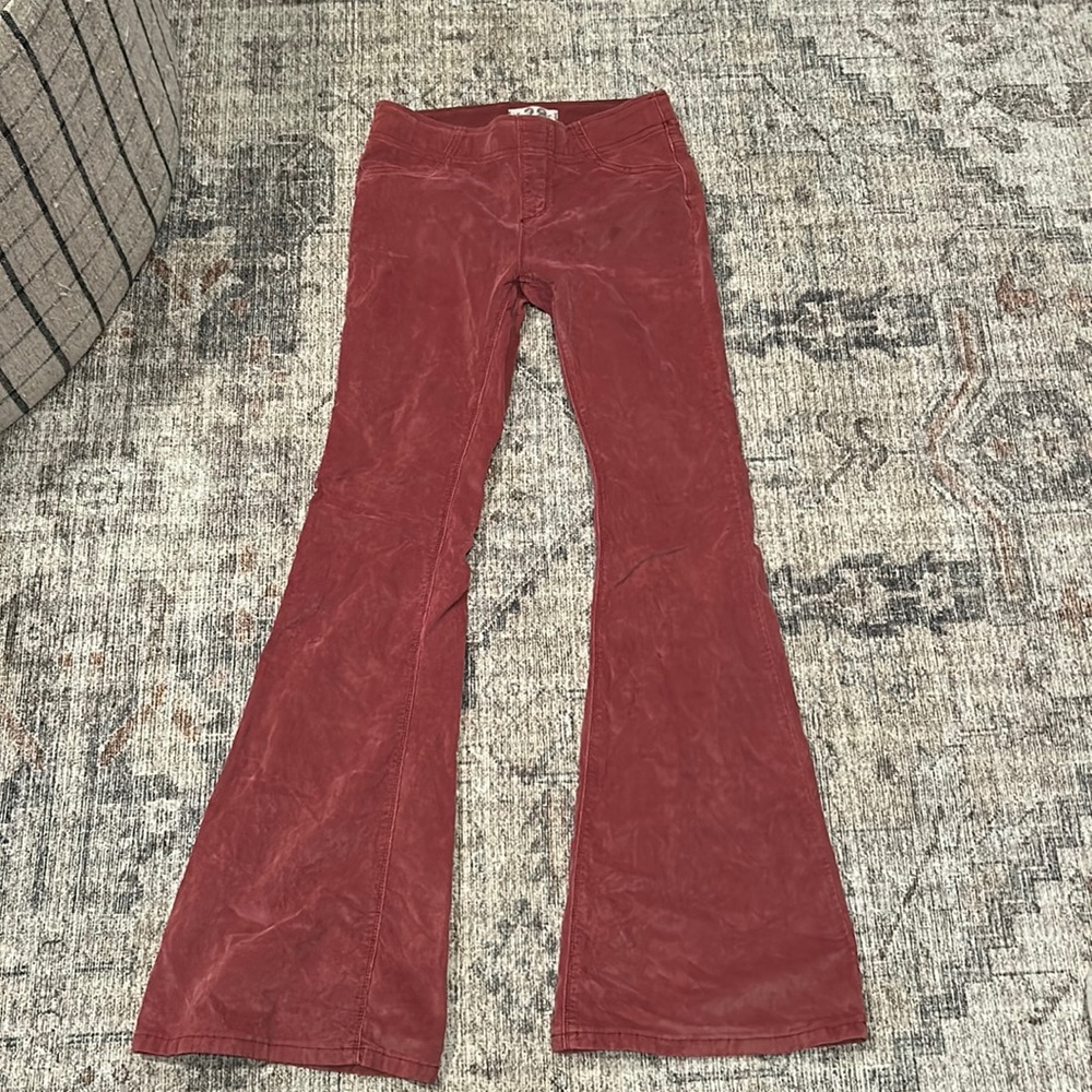 Free People- We The Free Penny Pull-On Flare Jeans